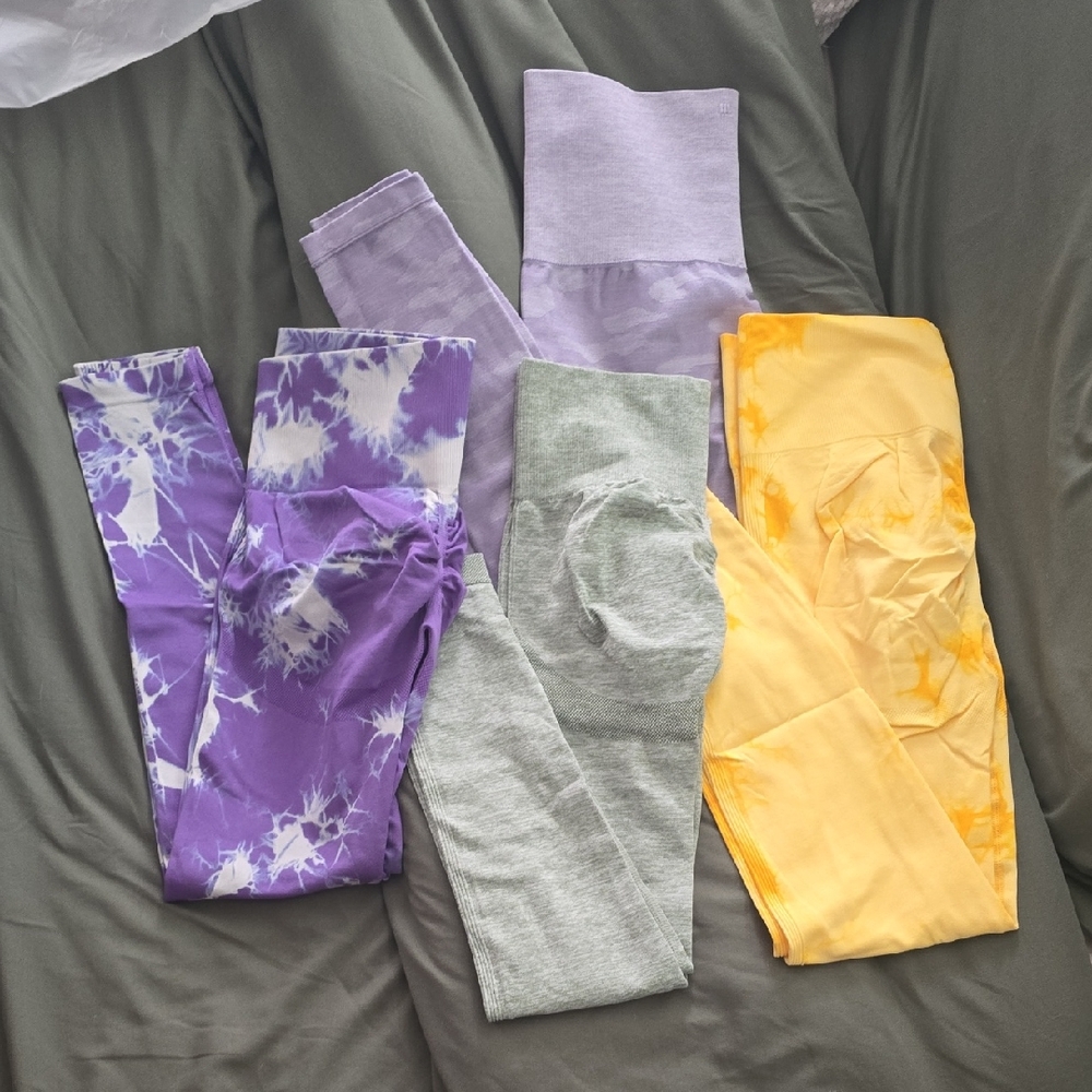 4 Pair Booty Leggings Bundle / lot